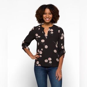 Koda Split Neck Blouse